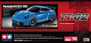 47496 Tamiya Radio Control Porsche 911 GT3 992 TT-02 1:10 Kit (Painted Body) New
