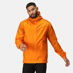 Regatta Men's Lightweight Pack-It Iii Waterproof Jacket Orange Pepper, Size: Xxl