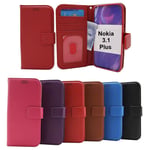 New Standcase Wallet Nokia 3.1 Plus (Svart)