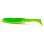 Iron Claw Moby Soft Bits – Slim Jim Non Toxic, 10 cm – 16 cm, 10 Couleurs, avec Canal de Crochet, matériau réactif aux UV, 100% Non Toxique, fabriqué en Allemagne (GCH – Green Chartreuse, 16 cm)