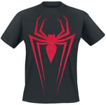Spider-Man Miles Morales Logo T-Shirt black