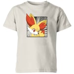 Pokemon Fennekin Kids' T-Shirt - Cream - 7-8 Years