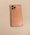 Reflective Mirror Aesthetic iPhone Case Compatible with iPhone 11 Pro/11 Pro Max & iPhone 12/12 Pro, 12 Pro Max (iPhone 11 Pro Max, Rose Gold)
