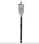 Flatborr för tre Makita E-17251; 1/4''; 20x150 mm