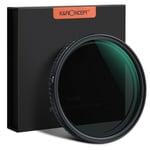 K&F Concept 77mm Green Coated Nano-X Variable Fader NDX/ ND2 - ND32 Filter