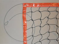 Der Sportler Filet de Volley-Ball de qualité supérieure 3 mm PE 8,5 x 1 m (Corde en Acier).