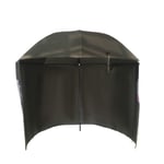 Bluetooth earphone 2.2m Fishing Umbrella Shelter Carp Fishing Umbrella 87" Carp Shelter with detachable zip on sides Two Man Day Pop Up Fishing Tent Extra for Beach Patio Garden Outdoor Fishing