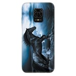 Coque pour Xiaomi Redmi Note 9S / 9 Pro Cheval Noir