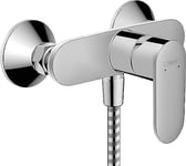 hansgrohe Vernis Blend - shower mixer exposed for 1 function, shower mixer tap, single lever shower mixer, chrome