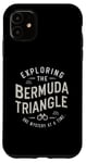 Coque pour iPhone 11 Triangle des Bermudes Disparitions mystérieuses inexpliquées