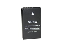 vhbw Li-Ion Batterie pour Nikon 1, 1 J1, J2, 1 J3, 1 S1, 1 V3, CoolPix A remplace EN-EL20, EN-EL20a
