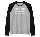 Cane Hill Arkansas Coordinates Souvenir Raglan Baseball Tee