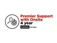 Lenovo Premier Support - Utökat serviceavtal - material och tillverkning (för system med Premier Support i 1 år) - 4 år (från ursprungligt inköpsdatum av utrustningen) - på platsen - svarstid: NBD - för ThinkPad L13 Gen 2 L13 Gen 4 L13 Yoga Gen 2 L15 Gen 2 T14 Gen 2 T14s Gen 2 X13 Gen 2