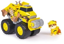 Paw Patrol: Rescue Wheels Rubble’s Bulldozer, Toy Truck with Vehicle Transformation and Collectible Action Figure, Kids’ Toys for Boys and Girls Ages 3+