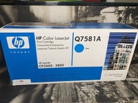 HP Color Toner Q7581A 503A Cyan für HP Color LaserJet CP3505 3800, OVP