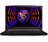 MSI GF63 Thin 15.6" Gaming Laptop - Intel®Core i5, RTX 2050, 512 GB SSD, Black