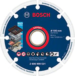 Bosch Accessories Professional 1x Expert Diamond Metal Wheel Cutting Disc (for Cast iron, Ã˜ 105 mm, Accessories Small Angle Grinder, Marble Cutter)