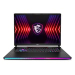 MSI Raider 17" 16:10 QHD+ 240Hz Gaming Laptop - (Intel Core i9-14900HX, NVIDIA GeForce RTX 4070, 32GB RAM, 1TB SSD, Windows 11 Home) - Core Black