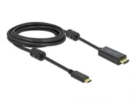 DELOCK – Active USB Type-C™ to HDMI Cable (DP Alt Mode) 4K 60 Hz 3 m (85971)