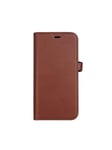 Buffalo Wallet Case 2-in-1 3 Card MagSeries Brown - iPhone 15