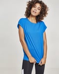 Urban Classics Ladies Extended Shoulder Tee (Bright Blue, 5XL) 5XL Bright Blue