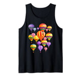 Colorful Hot Air Balloons Tank Top