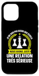 Coque pour iPhone 14 Chessman Jeu De Société Chess Maître Des Échecs