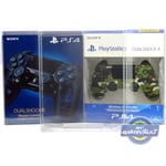 1 x PS4 Controller BOX PROTECTOR 0.5mm PET Protective PLASTIC DISPLAY CASE