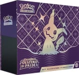 Pokémon Set Entraîneur Hors Classe de l'expansion Scarlatto et Violetto - Destiny di Paldea (Neuf enveloppes, Une Carte holographique Pleine Silhouette et Accessoires de Jeu), édition