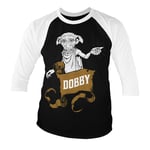Harry Potter - Dobby Baseball 3/4 Sleeve Tee, Long Sleeve T-Shirt