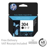 Black HP Ink cartridge for HP DeskJet 2632 Printers - Genuine Ink cartridge