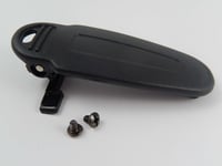 vhbw Clip à ceinture compatible avec Kenwood NX-220, NX-320 appareil radio - Avec vis de fixation, plastique, noir