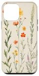 iPhone 12 mini Cute Small Flowers Botanical Floral Vintage Case