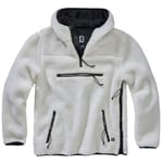 Brandit Vit teddyfleece worker pullover (S,White)