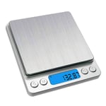Home Kitchen Food Weighing Scale Use 3000g/0.1g 300g&0.1g