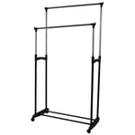 Home Vida Double Garment Rack Clothes Rail Hanging Stand