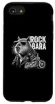 Coque pour iPhone SE (2020) / 7 / 8 Moto Rodent Rock Homme Capybara