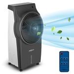 Portable Air Cooler Fan Ioniser Humidifier Room Home Office 95 W 8 L  Grey