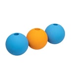 Amazon Basics Supreme Rubber Toy Dog Balls, 2.5-Inch, 3-Pack