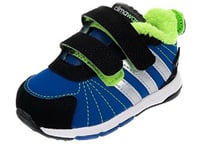 Adidas New Snice 3 Boys Infant Blue/Silver/Green Trainers