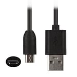 REYTID USB Charging Cable Compatible with Skullcandy Wireless Earphones - XT Free, Method, Smokin Bud 2, INK'd - Replacement Battery Charger Lead Headphones