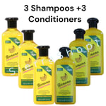 3 Sets - Banana Shampoo & Conditioner leaves hair shiny