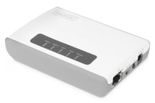 Wireless 300N Multifunction Network Server 2-port, USB2.0, Network USB Hub, Print Server