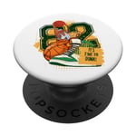Born to Play Basketball - Game Day Basketball - Play Hard PopSockets Swappable PopGrip