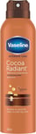 Vaseline Intensive Care Cocoa Radiant Spray Moisturiser with Vaseline Jelly for