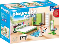 Playmobil 9271 City Life Bedroom with Working Lights, Fun Imaginative Role-Play