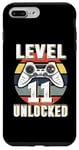 iPhone 7 Plus/8 Plus Gamer Level 11 Unlocked Video Game 11st Birthday Boys Girls Case