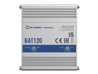 Teltonika - Strømforsyning (DIN-skinnemonterbar / ekstern) - DC 9 - 30 V - 22 watt - 2 x batteri - litiumion - 17 Wh