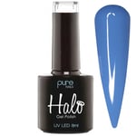 Halo Gel Nails LED/UV Halo Gel Polish Collection - Powder Blue 8ml (N2840)