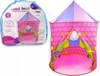 Leantoys Princess Palace Tält För Barn Trädgård Rosa Lean Toys